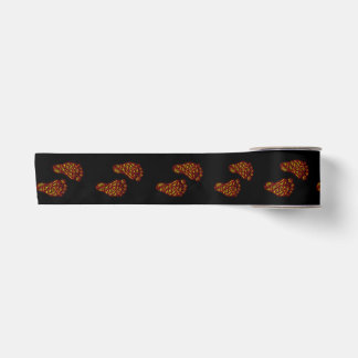 Baby Footprints Satin Ribbon