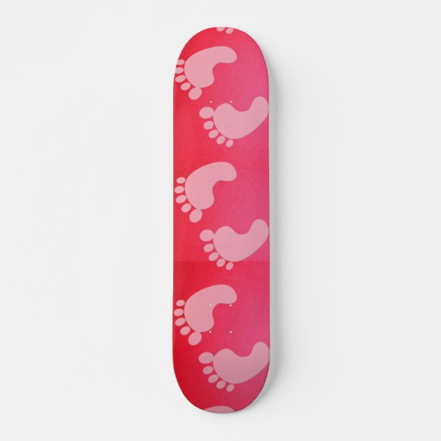 Baby Footprints Skateboard (Front)