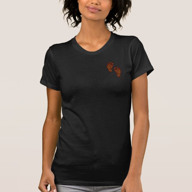 Baby Footprints T-Shirt (Front)