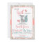 Baby Fox Baby Shower Invitation - Girl