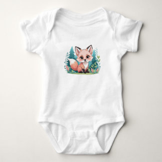 Baby fox bodysuit