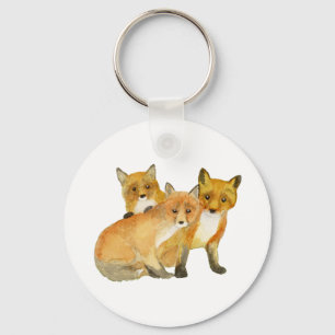 Baby Fox Keychain