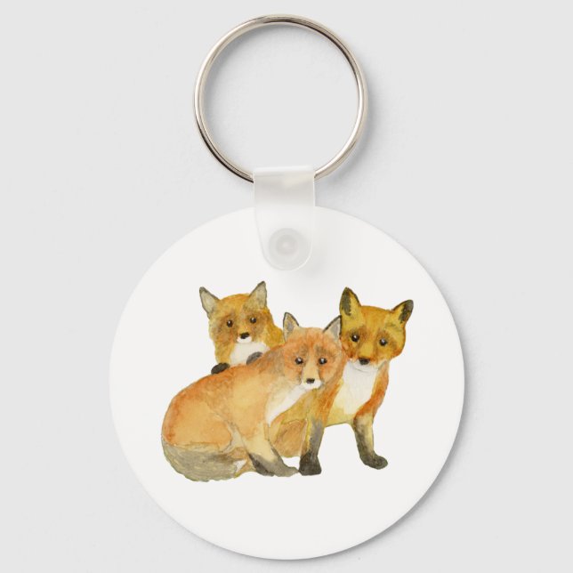 Baby Fox Keychain (Front)