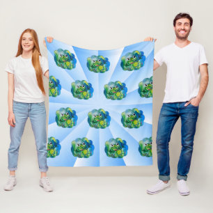 Baby Frog Fleece Blanket