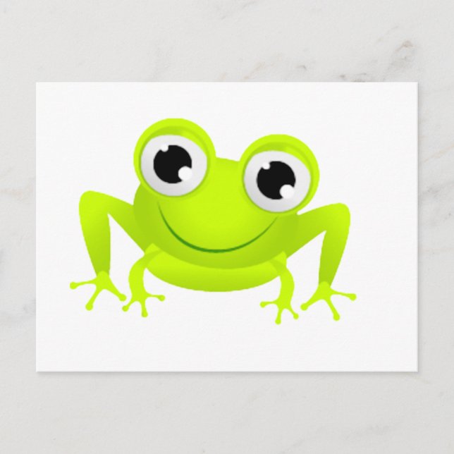 Baby Frog Postcard (Front)