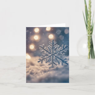 Baby Frosty Holiday Card