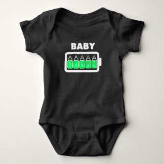 Baby Full Bottle Battery Bodysuit