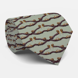 Baby Garden Snail Frenzy Tie Double Sided (Green)