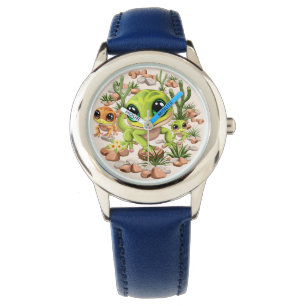 Baby Geckos Cute Cartoon Characters Watch
