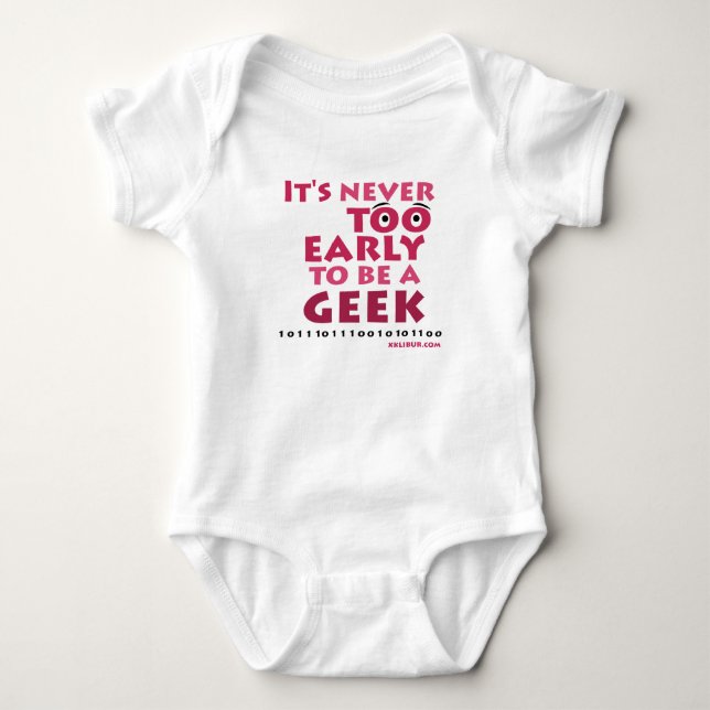 Baby geek bodysuit (Front)