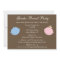 Baby Gender Reveal Party Invitation