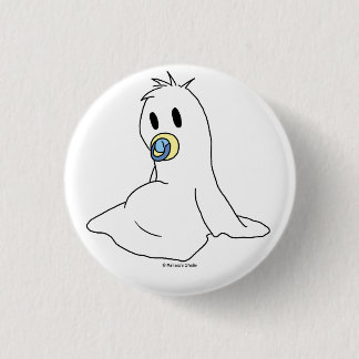 Baby Ghost 1 Inch Round Button