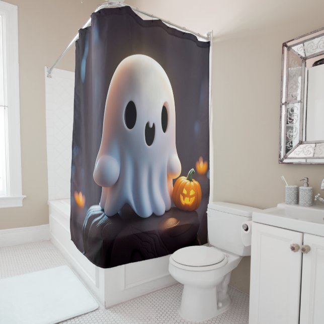Baby Ghost Creepy Cute Halloween Character (In Situ)