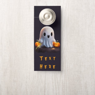 Baby Ghost Creepy Cute Halloween Character Door Hanger