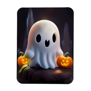 Baby Ghost Creepy Cute Halloween Character Magnet