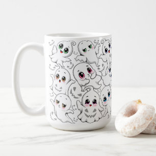 Baby Ghosts Spooky Cute Halloween Mood Coffee Mug