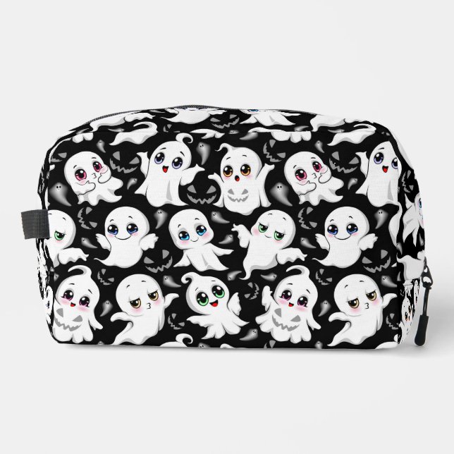 Baby Ghosts Spooky Cute Halloween Mood Dopp Kit (Front)