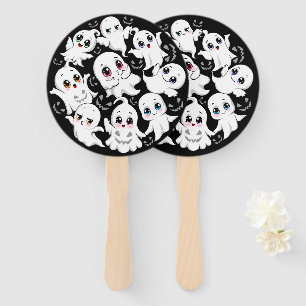 Baby Ghosts Spooky Cute Halloween Mood Hand Fan
