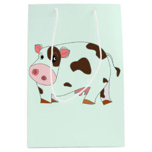 Baby Gift Bag with Little Cow