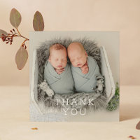 Baby Gift Thank You Twins Newborn Baby Shower