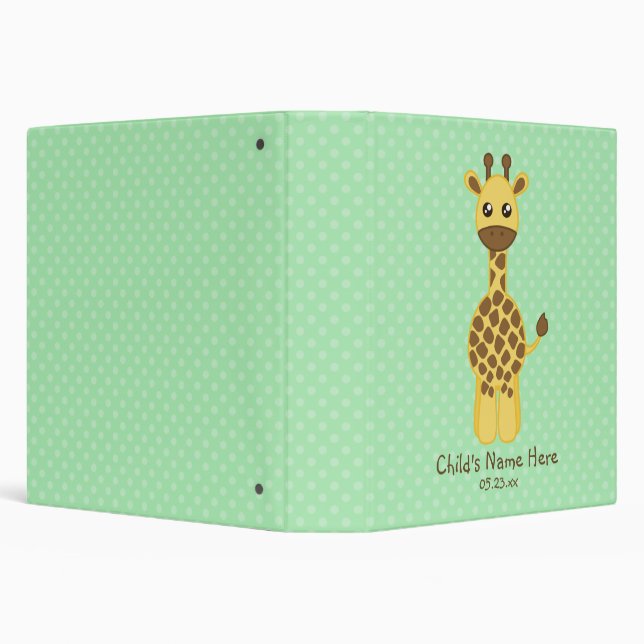 Baby Giraffe Binder (Background)