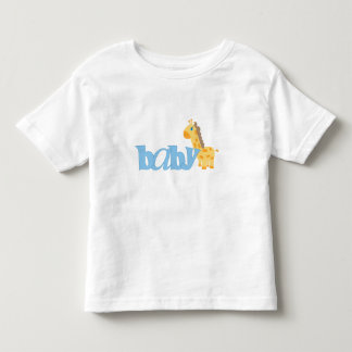 Baby Giraffe (blue) Toddler T-shirt
