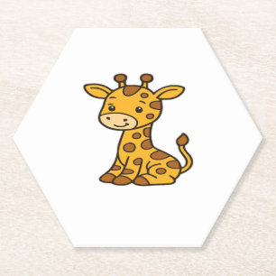 baby giraffe Classic T-Shirt Paper Coaster