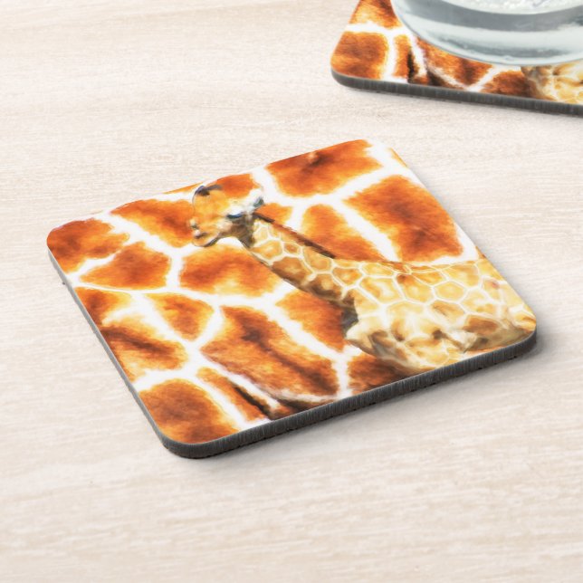 Baby Giraffe Coaster (Left Side)