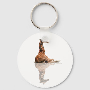 BABY GIRAFFE KEYCHAIN