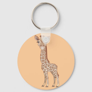 Baby Giraffe Keychain