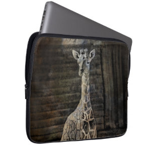 Baby Giraffe Laptop Sleeve