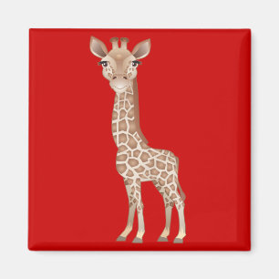 Baby Giraffe Magnet