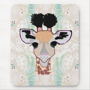 Baby Giraffe Mouse Pad