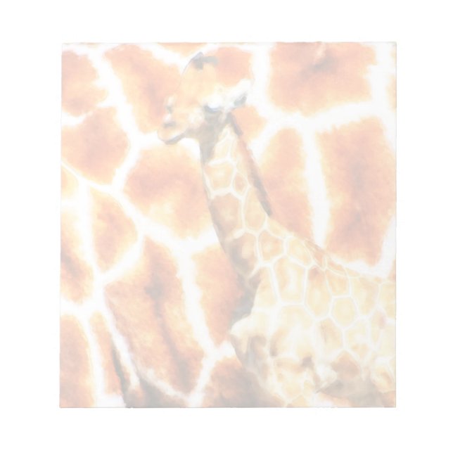 Baby Giraffe Notepad (Front)