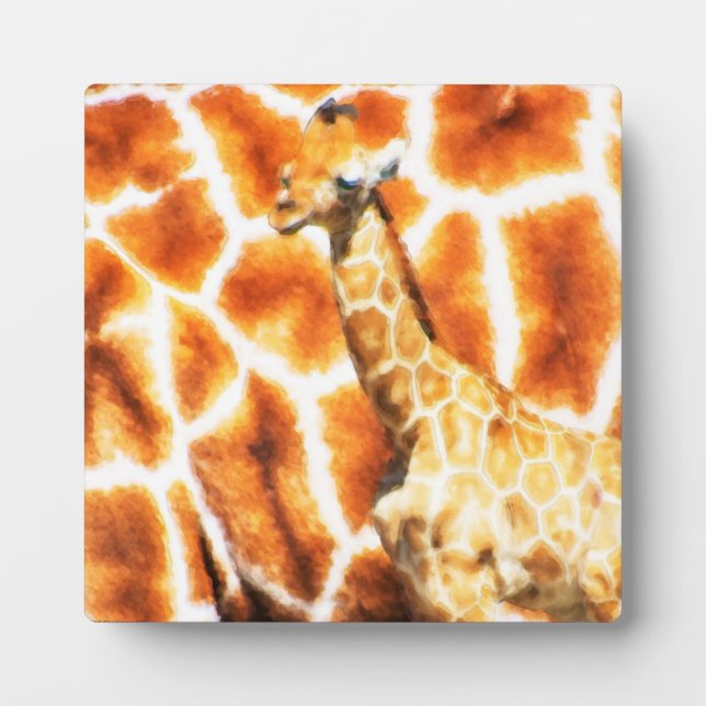 Baby Giraffe Plaque (Front)