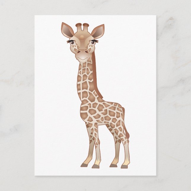 Baby Giraffe Postcard (Front)