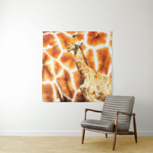 Baby Giraffe Tapestry