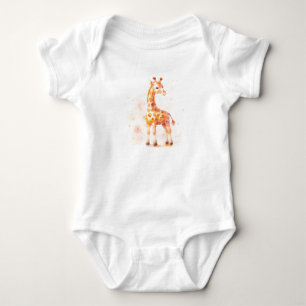Baby Giraffe, Zoo Animals, Safari Animals Bodysuit