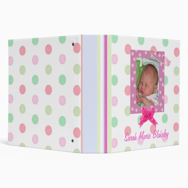 Baby Girl Album Binder (Background)