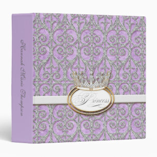 Baby Girl Baby Book Classeur - Royal Princess Crow