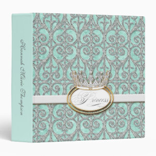 Baby Girl Baby Book Classeur - Royal Princess Crow