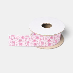 baby girl background satin ribbon