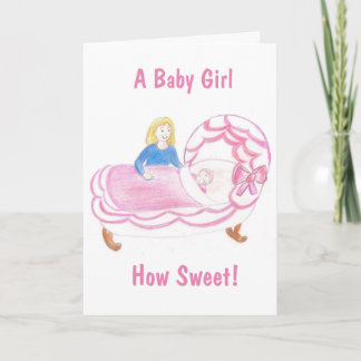Baby Girl card