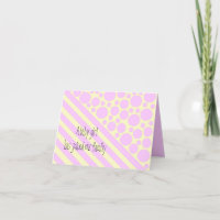 Baby Girl Card