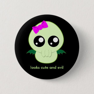 Baby Girl Cthulhu 2 Inch Round Button
