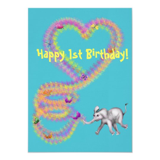 Baby Girl Elephant by The Happy Juul Company Card