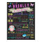 Baby Girl First Birthday Poster