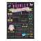 Baby Girl First Birthday Poster