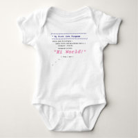 Baby Girl First Java Program