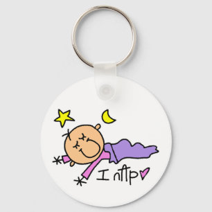 Baby Girl I Nap Tshirts and Gifts Keychain